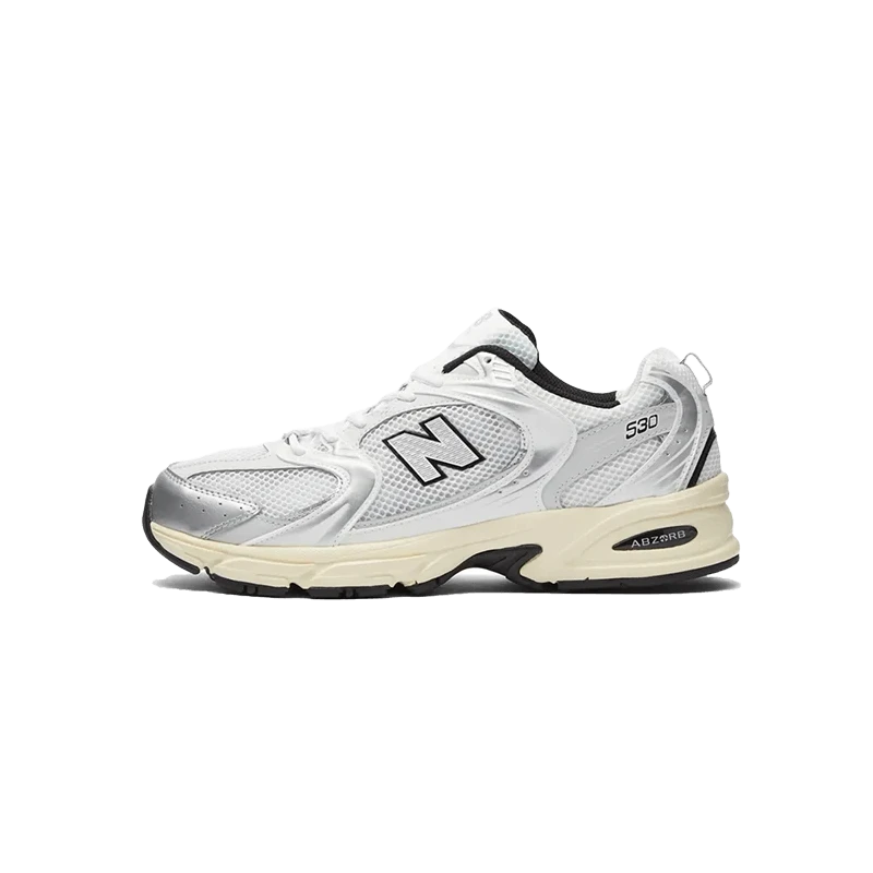 NEW BALANCE - Sneakers Silver e nero - mr530ta