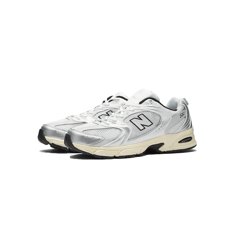 NEW BALANCE - Sneakers Silver e nero - mr530ta