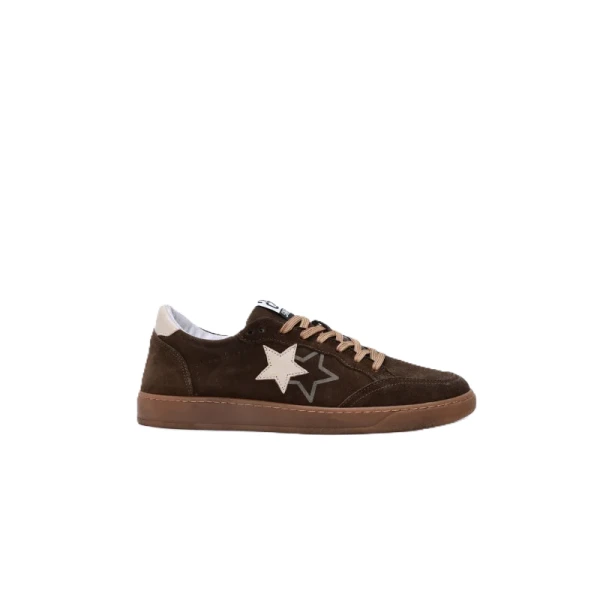 2-STAR - Sneakers uomo verdone e beige - 5246