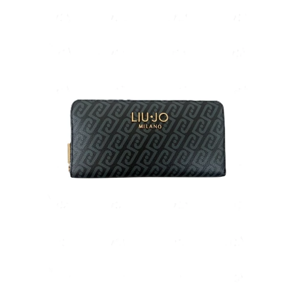 LIU JO - Portafoglio nero logato - af6170e1137