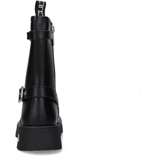 CULT - Stivaletto nero con fibbie - t-742 2