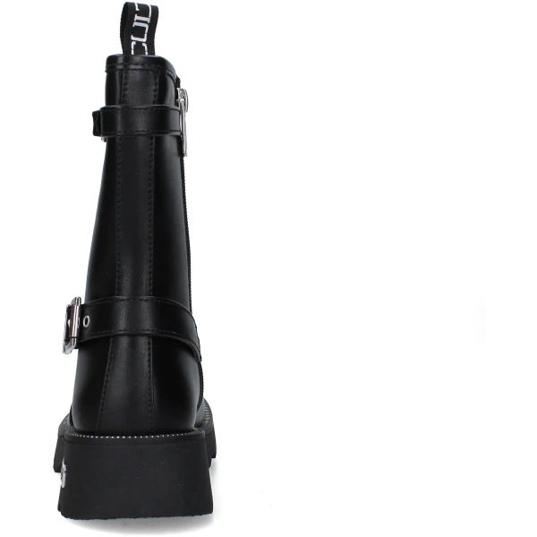 CULT - Stivaletto nero con fibbie - t-742