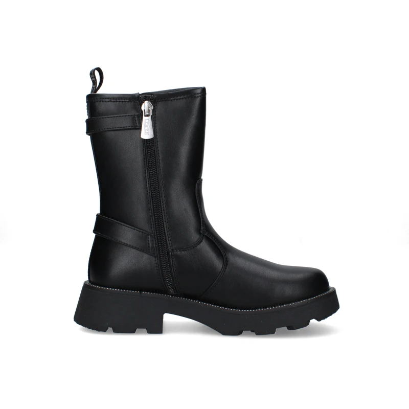CULT - Stivaletto nero con fibbie - t-742