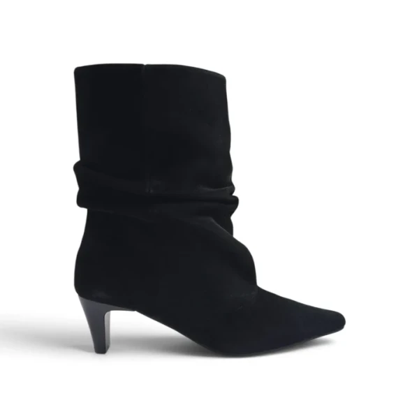 EXE' - Stivaletto nero camoscio - bds25311