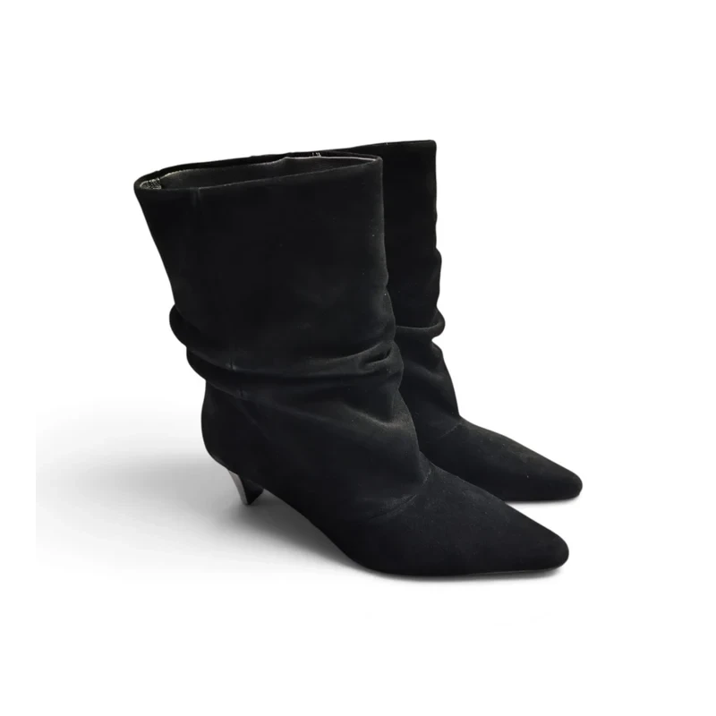 EXE' - Stivaletto nero camoscio - bds25311