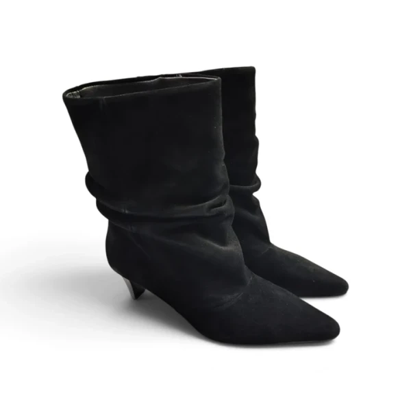 EXE' - Stivaletto nero camoscio - bds25311