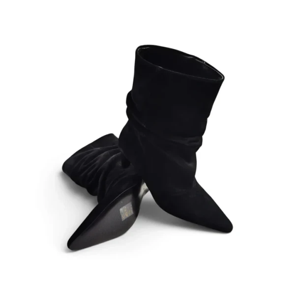 EXE' - Stivaletto nero camoscio - bds25311