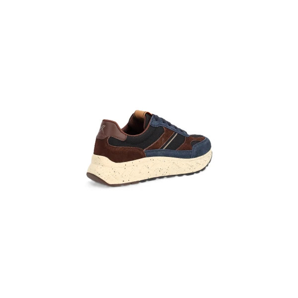 FRAU - Sneakers blu e marrone - ax065