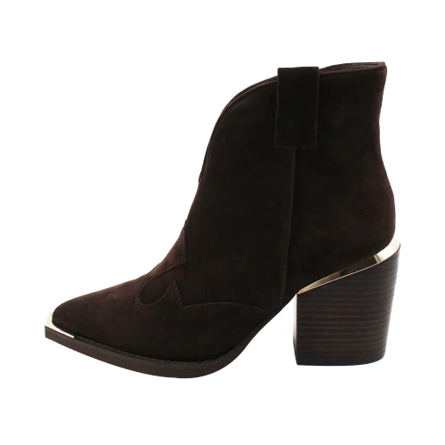 ALMA EN PENA - Stivaletto marrone in camoscio - 