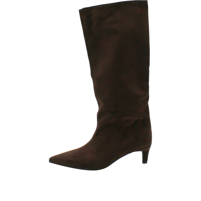 ISEIA - Stivale camoscio marrone - s26676
