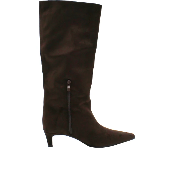 ISEIA - Stivale camoscio marrone - s26676