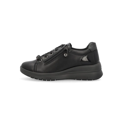 ENVAL - Sneakers nera con charms - 2271000