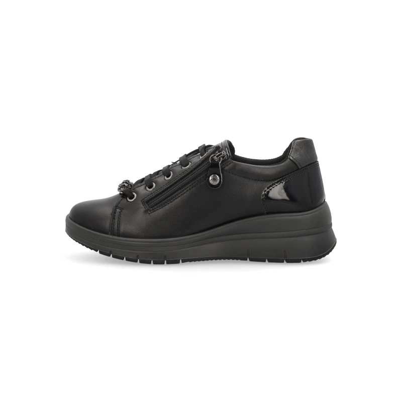 ENVAL - Sneakers nera con charms - 2271000