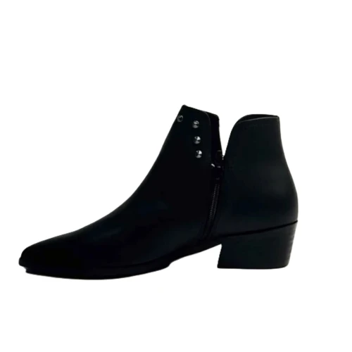 ISEIA - Stivaletto nero con borchie - s26611 2