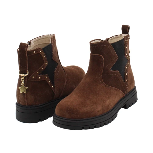 BALDUCCI - Stivaletto marrone con stella - rive1037 2