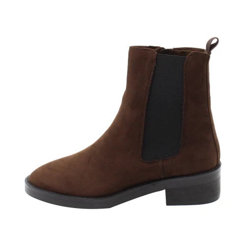 ISEIA - Stivaletto marrone con zip - s26650
